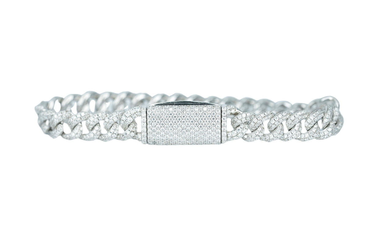 8mm Cuban Bracelet - Agoradiant