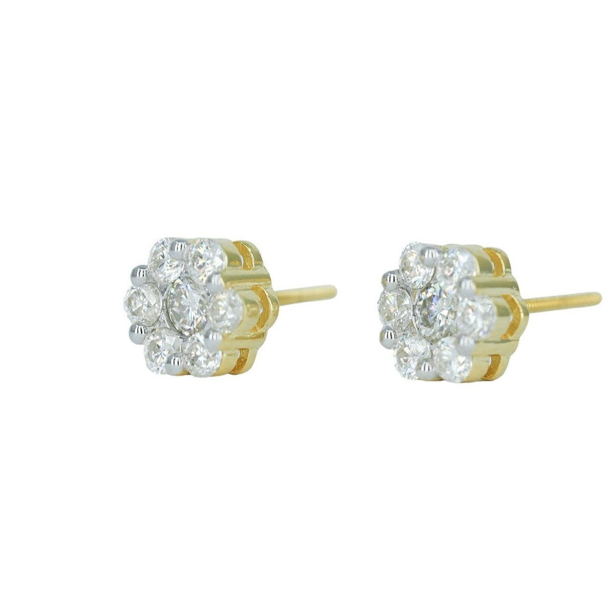 18950:Small Yellow Flower Earring - Agoradiant