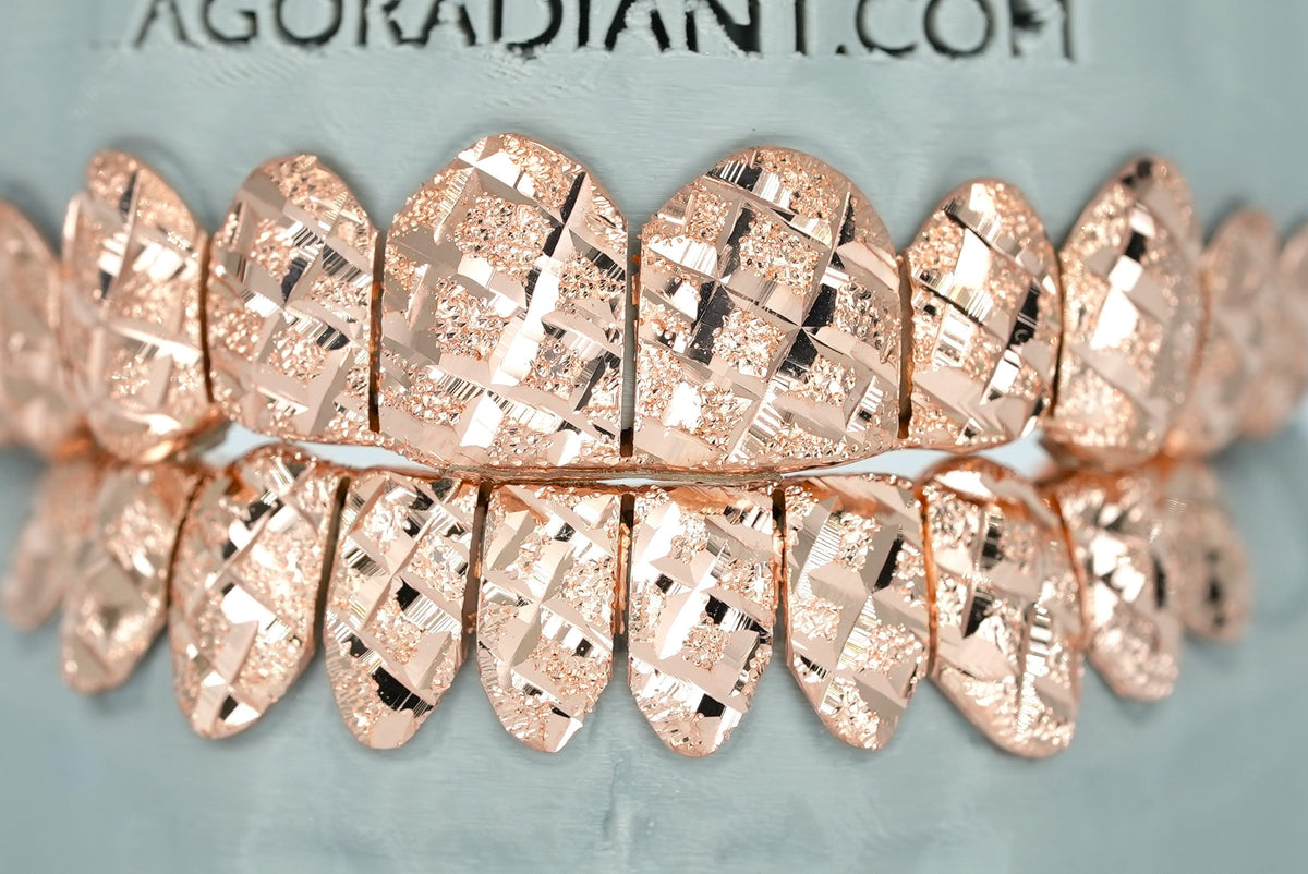 Diamond Cut & Diamond Dust Grillz - Agoradiant