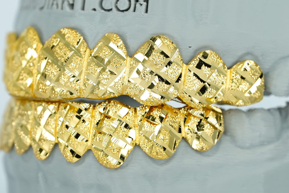 Diamond Cut & Diamond Dust Grillz - Agoradiant